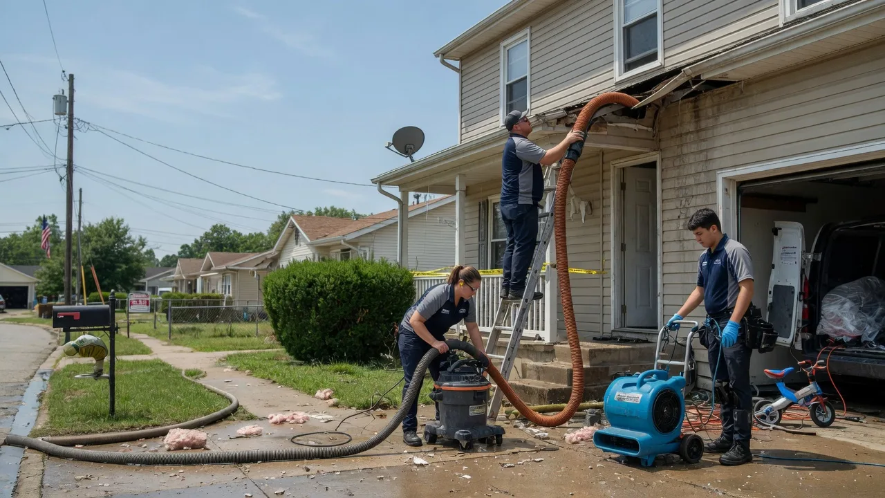 Water Damage Restoration in Green Castle, MO near me